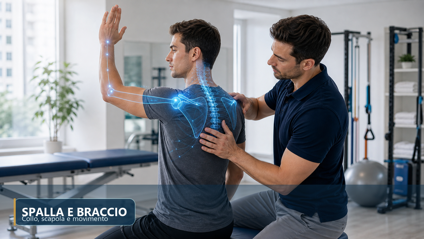 Dolore alla spalla e agli arti superiori: collo, carichi e movimento