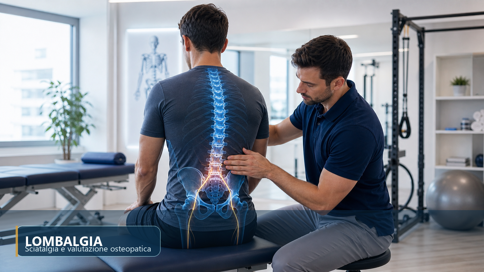 Lombalgia e sciatalgia: il ruolo della valutazione osteopatica