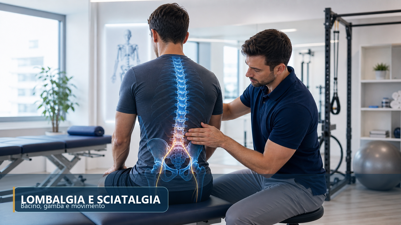 Lombalgia e sciatalgia: quando fare una valutazione e quando sentire il medico