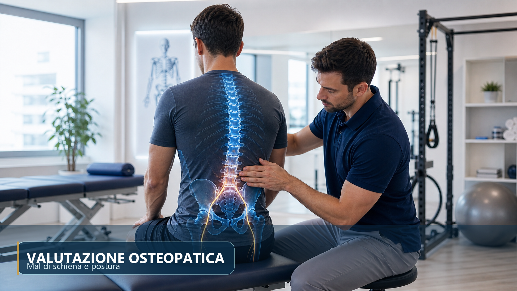 valutazione lombare, bacino e sciatalgia - VALUTAZIONE OSTEOPATICA - Dr. Fabio Baldassarre