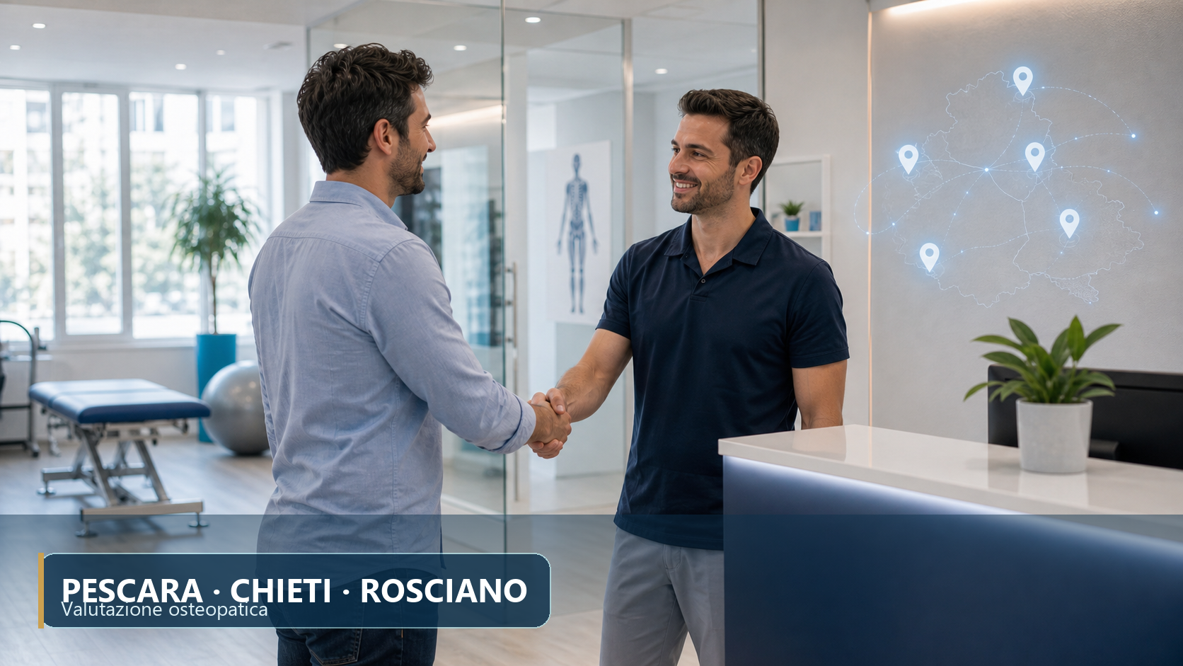studio osteopatico e sedi in Abruzzo - PESCARA · CHIETI · ROSCIANO - Dr. Fabio Baldassarre