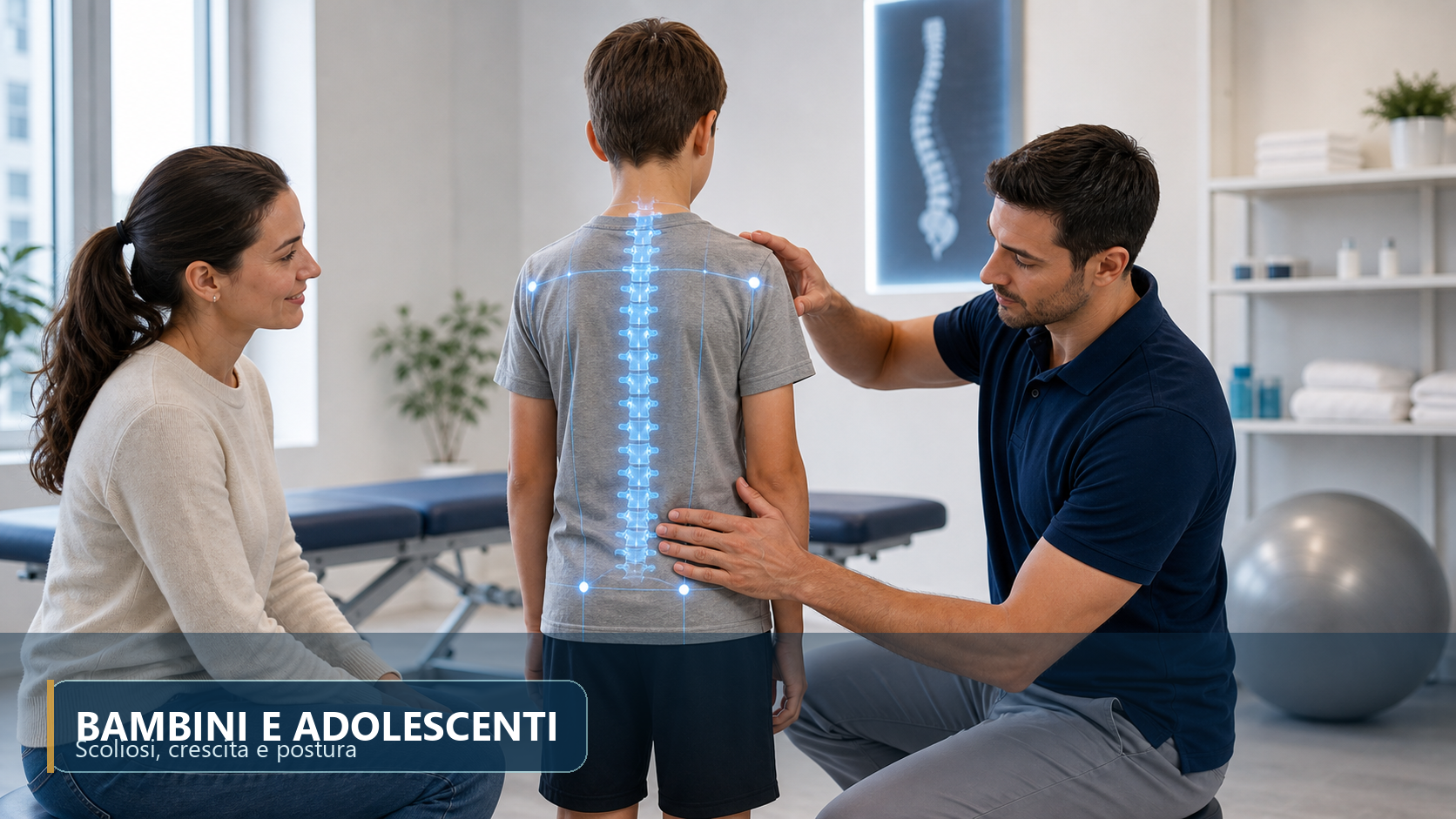 valutazione posturale pediatrica e scoliosi - BAMBINI E ADOLESCENTI - Dr. Fabio Baldassarre